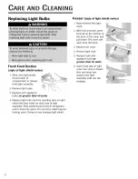 Preview for 22 page of Jenn-Air JBR2086HES Use & Care Manual