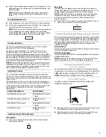 Preview for 3 page of Jenn-Air JCD2591WES00 User Instructions