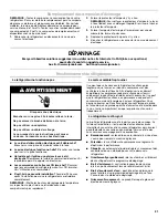 Preview for 21 page of Jenn-Air JCD2591WES00 User Instructions