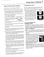 Preview for 5 page of Jenn-Air RADIANT COOKTOP CVE3401 User Manual