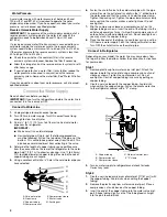 Preview for 4 page of Jenn-Air Refrigerators User Instructions