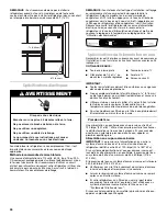 Preview for 44 page of Jenn-Air Refrigerators User Instructions