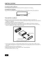 Preview for 4 page of Jensen JDM118BT Installation And User Manual