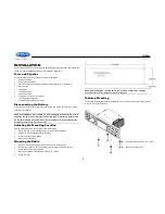 Preview for 5 page of Jensen JWM990 Installation And Operation Manual