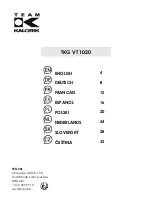 Preview for 38 page of Kalorik TKG VT 1021 Manual