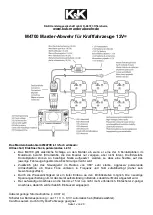 Preview for 1 page of K&K M4700 Manual