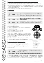 Preview for 8 page of K&S BASIC KSB 12i S Manual