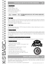 Preview for 22 page of K&S BASIC KSB 12i S Manual