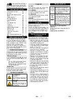 Preview for 101 page of Kärcher B 150 R Instructions Manual
