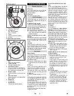 Preview for 49 page of Kärcher B 60 W Bp Manual
