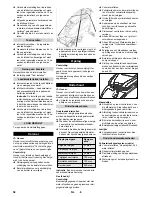 Preview for 52 page of Kärcher B 60 W Bp Manual