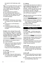 Preview for 8 page of Kärcher BPE 4000/45 Instructions Manual