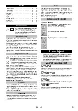 Preview for 71 page of Kärcher FC 5 Manual