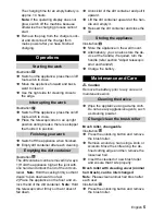 Preview for 5 page of Kärcher K 65 plus Operating Instructions Manual