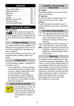 Preview for 5 page of Kärcher K 7 Manual