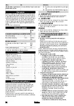 Preview for 74 page of Kärcher MT 36 Bp Manual