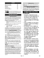 Preview for 25 page of Kärcher WD 3.300 M Operating Instructions Manual