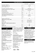 Preview for 59 page of Kärcher WPC 600 BW Operating Instructions Manual