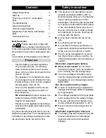 Preview for 3 page of Kärcher WV 50 Plus Operating Instructions Manual