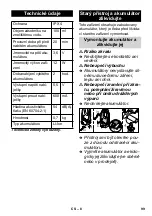 Preview for 99 page of Kärcher WV 50 Operating Instructions Manual