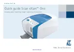 KaVo Scan eXam One Quick Manual preview