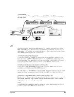 Preview for 17 page of Kawai K5000W Owner'S Manual