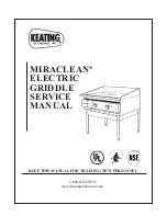 Keating Of Chicago MIRACLEAN Service Manual preview