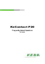 Keba KeContact P20 Frequently Asked Questions Manual preview