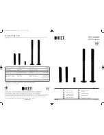 Preview for 1 page of KEF 5000 series User Manual