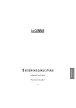 Preview for 187 page of La Cornue Chateau series Instructions For Use Manual