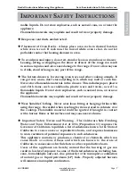 Preview for 9 page of La Cornue Grand Palais 180 Installation, Operation And Maintenance Manual