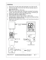 Preview for 2 page of La Crosse Technology K84377 Instruction Manual