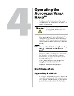 Preview for 61 page of Labrie Automizer Versa Hand Operator'S Manual