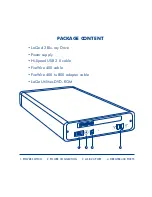 Preview for 3 page of LaCie 301856U - d2 Blu-ray Drive Quick Install Manual