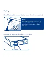 Preview for 4 page of LaCie 301856U - d2 Blu-ray Drive Quick Install Manual