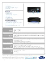 Preview for 4 page of LaCie LaCinema Classic HD Datasheet