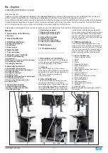 Preview for 3 page of laguna 18bx Operating Instructions Manual