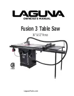 laguna Fusion 3 Owner'S Manual preview