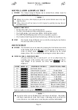 Preview for 17 page of LAI Games Lighthouse Operator'S Manual