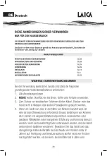 Preview for 28 page of Laica dualflo KJ2001W User Manual