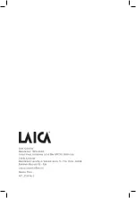 Preview for 44 page of Laica dualflo KJ2001W User Manual