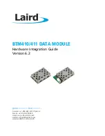 Laird BTM410 Hardware Integration Manual preview