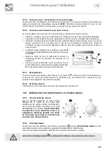 Preview for 221 page of Lancellotti MAESTRO Instructions For The User