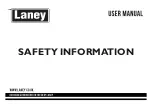 Preview for 6 page of Laney R115 User Manual