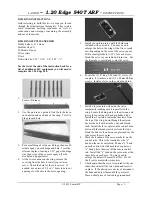 Preview for 2 page of Lanier R/C MARINER 40 MK II ARF Manual