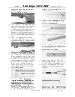 Preview for 9 page of Lanier R/C MARINER 40 MK II ARF Manual