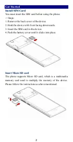 Preview for 2 page of Lanix L900 User Manual