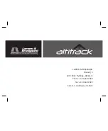 Larsen & Brusgaard ALTITRACK Manual preview