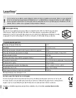 Preview for 88 page of LaserLine SuperCross-Laser 2P Operating Instructions Manual