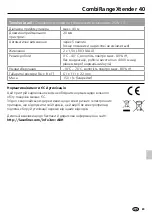 Preview for 61 page of LaserLiner CombiRangeXtender 40 Operating Instructions Manual